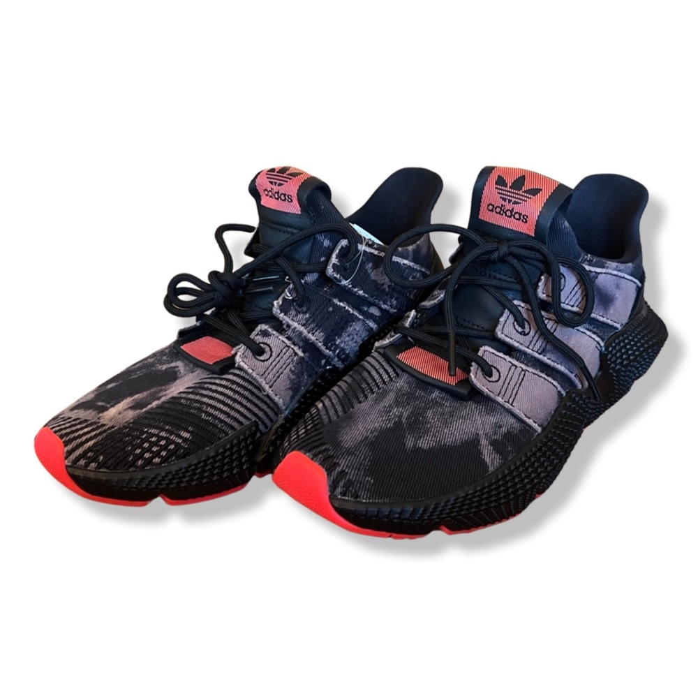 Adidas Prophere “Bleached Black/Solar Red” DB1982